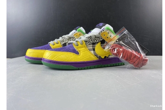 Low Nike Pro Purple 318403-137 Yellow Duck 0814